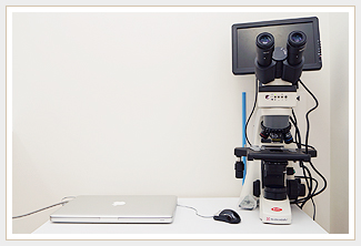 モニター付顕微鏡